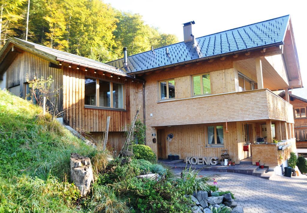 Haus Koenig Lejlighed Bezau Eksteriør billede